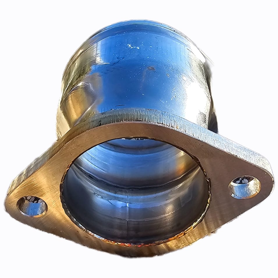 Manguito adaptador VNT de alto flujo de acero inoxidable de 2,5" para Toyota 1HDT / 1HDFT (1992–1997)