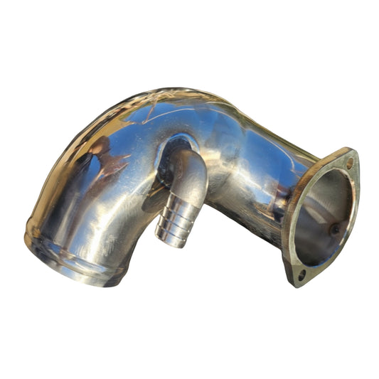 Stainless High-Flow VNT-to-Airbox Inlet Elbow – Toyota 4.2L Diesel (1HDT / 1HDFT / 1HDFTE) 1992–2008