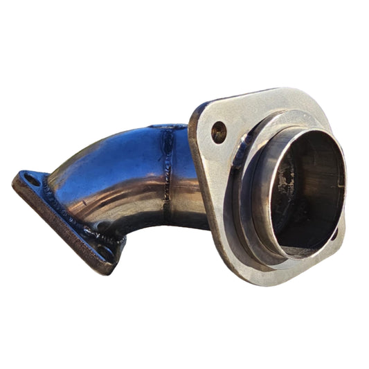 Stainless High-Flow Downpipe (3") – Toyota 1HDFTE with VNT Turbo (1998–2008)