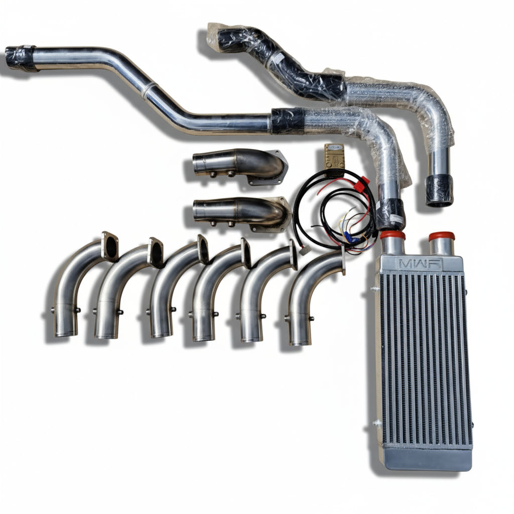 Performance Front Mount Intercooler Kit – Toyota Land Cruiser 100 Series 1HD-FTE (Direct-Fit Upgrade)