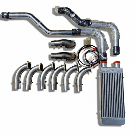 Performance Front Mount Intercooler Kit – Toyota Land Cruiser 100 Series 1HD-FTE (Direct-Fit Upgrade)